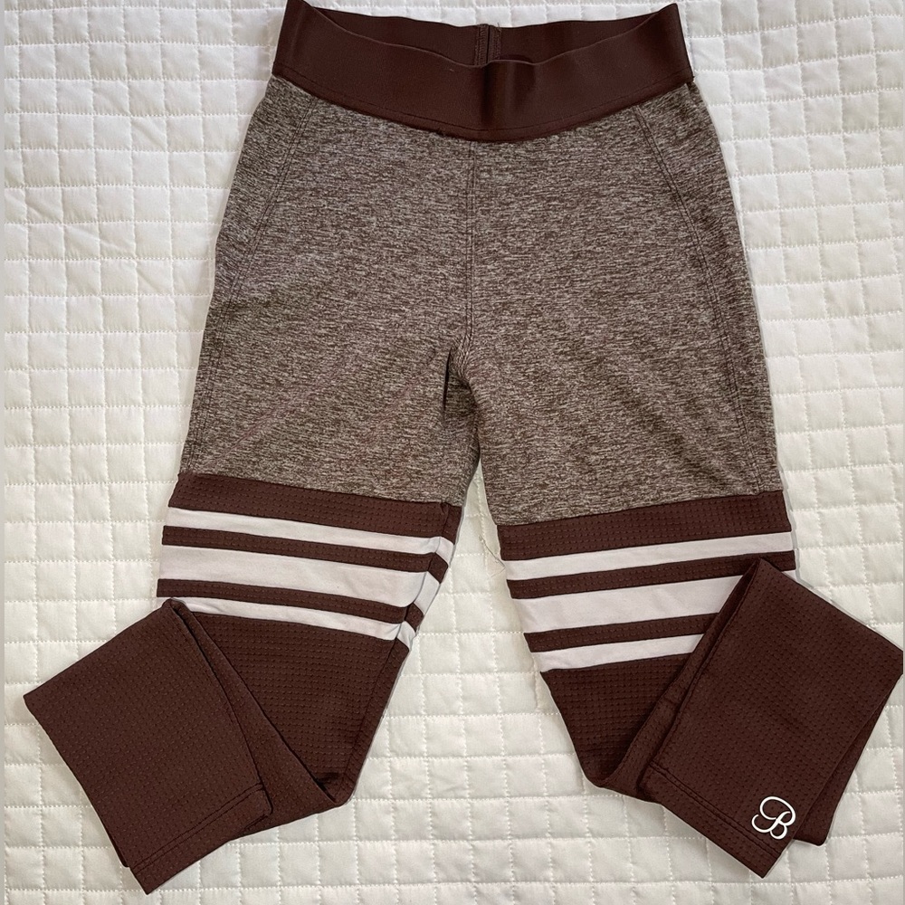 Bombshell Sportswear Heather Thigh Highs in Coffee